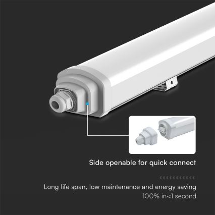 LED Radna fluorescentna cev SAMSUNG CHIP LED/48W/230V 4000K IP65 150 cm