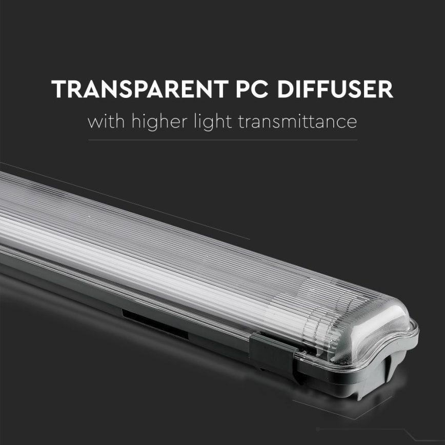 LED Radna fluorescentna cev T8 2xG13/22W/230V IP65 6400K 156 cm