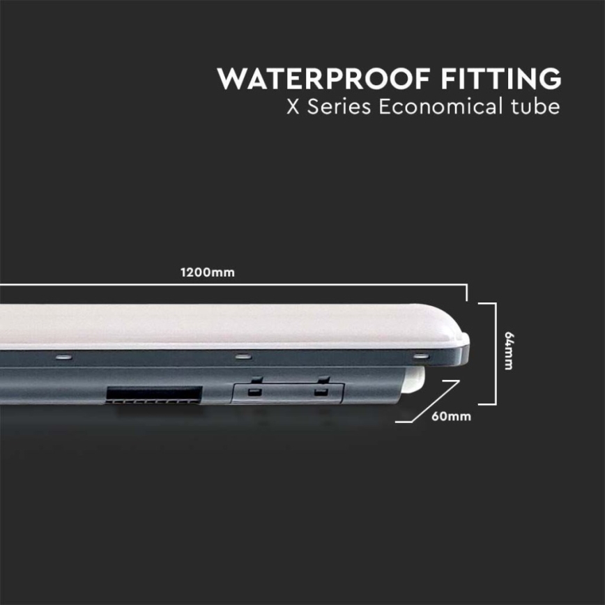 LED Radna fluorescentna cev X-SERIES LED/36W/230V 6500K IP65 120 cm