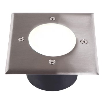 LED rasveta za kućni prilaz MIVO LED/3W/230V 12x12 cm IP67 mat krom