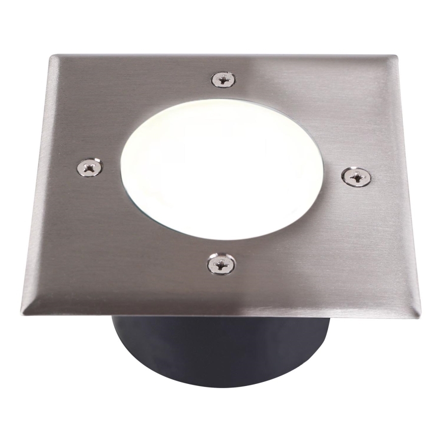 LED rasveta za kućni prilaz MIVO LED/3W/230V 12x12 cm IP67 mat krom
