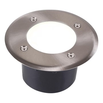 LED rasveta za kućni prilaz MIVO LED/3W/230V pr. 12 cm IP67 mat krom