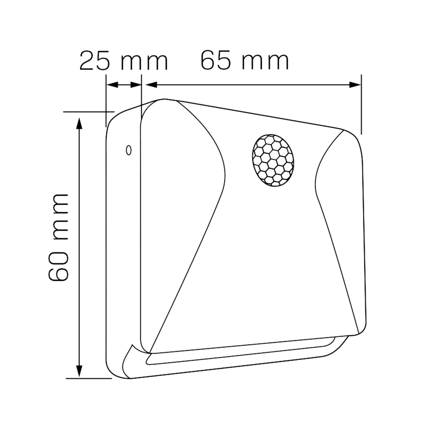 LED Rasveta za nameštaj sa senzorom LED/0,8W/4,5V 3xAAA bela