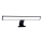 LED Rasveta za ogledalo u kupatilu ELBA LED/8W/230V 4000K 40 cm IP44 crno