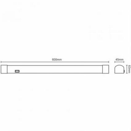 LED Rasveta za ogledalo u kupatilu LED/15W/230V 4000K IP44