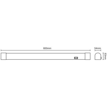 LED Rasveta za ogledalo u kupatilu LED/15W/230V 4000K IP44