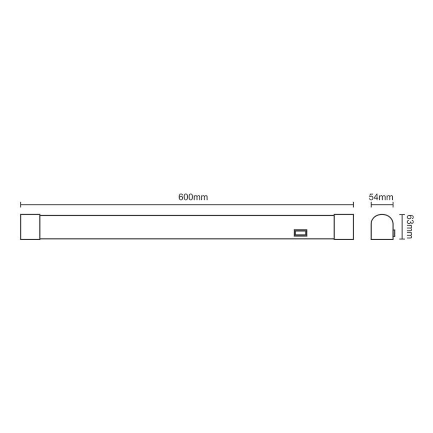 LED Rasveta za ogledalo u kupatilu LED/15W/230V 4000K IP44