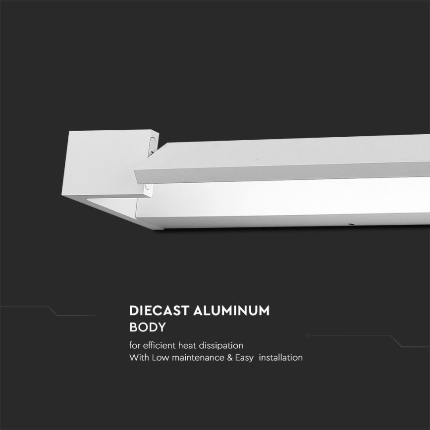 LED Rasveta za ogledalo u kupatilu LED/16W/230V 3000K IP44 60 cm bela