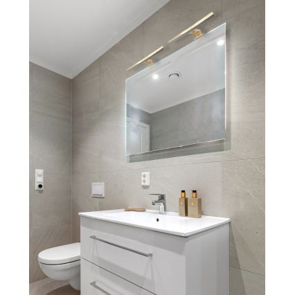 LED Rasveta za ogledalo u kupatilu LED/5W/230V 4000K 30 cm IP44 mat zlatna