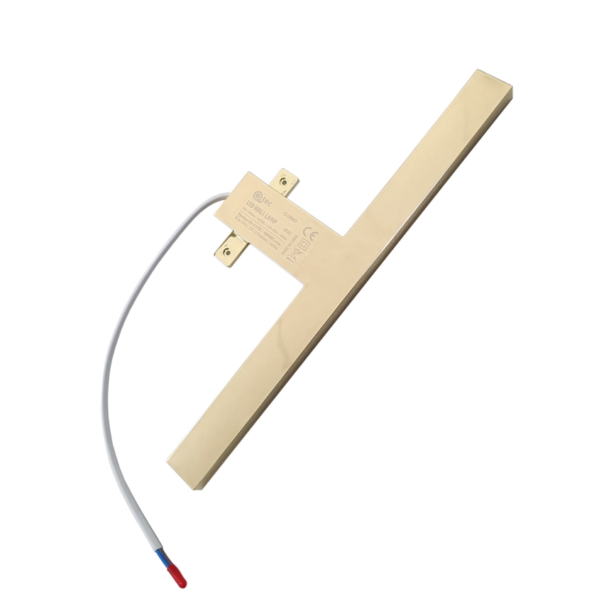 LED Rasveta za ogledalo u kupatilu LED/5W/230V 4000K 30 cm IP44 zlatna