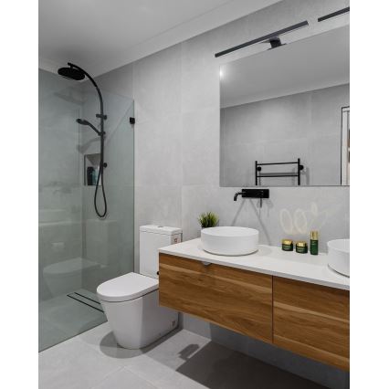 LED Rasveta za ogledalo u kupatilu LED/8W/230V 4000K 50 cm IP44 crno