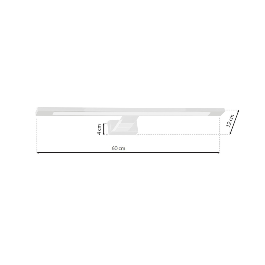 LED Rasveta za ogledalo u kuaponici SHINE LED/12W/230V IP44