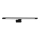 LED Rasveta za ogledalo u kupatilu SHINE LED/12W/230V IP44 crno
