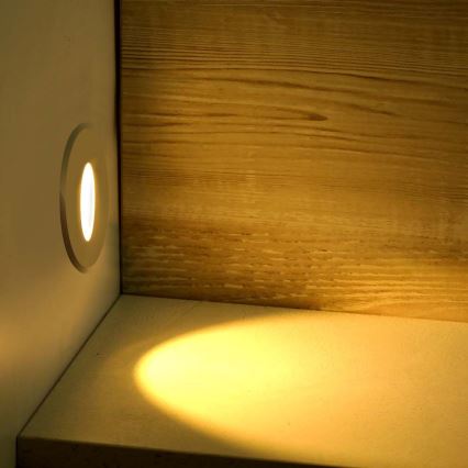 LED Rasveta za stepenište LED/3W/230V 3000K bela