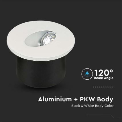 LED Rasveta za stepenište LED/3W/230V 4000K bela