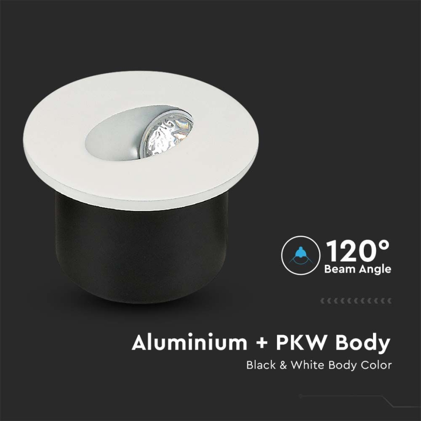 LED Rasveta za stepenište LED/3W/230V 4000K bela