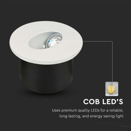 LED Rasveta za stepenište LED/3W/230V 4000K bela