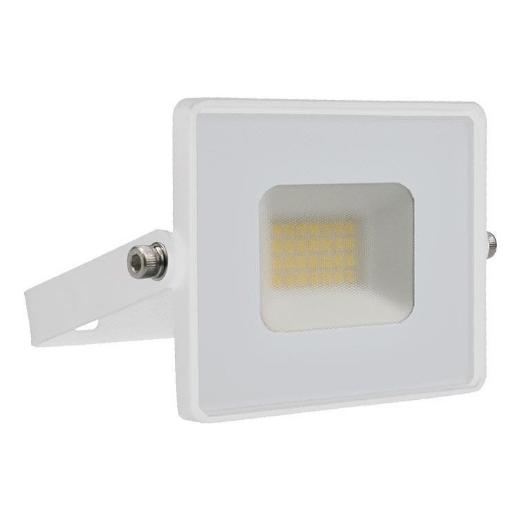 LED Reflektor LED/20W/230V 4000K IP65 bela