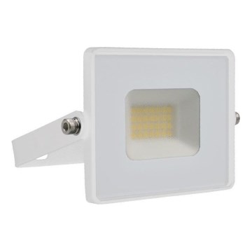 LED Reflektor LED/20W/230V 6500K IP65 bela