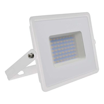 LED Reflektor LED/50W/230V 6500K IP65 bela