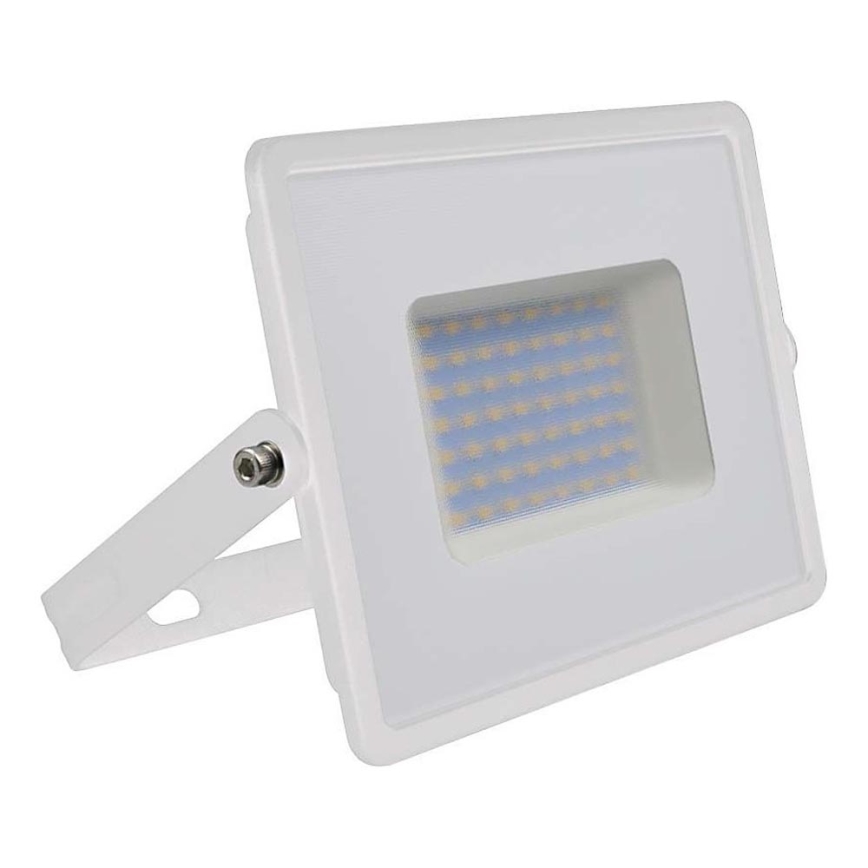 LED Reflektor LED/50W/230V 6500K IP65 bela
