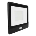 LED Reflektor sa senzorom LED/50W/230V 4000K IP65 crno