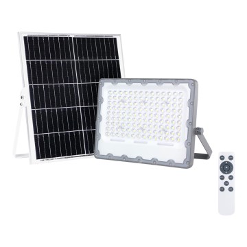 LED Reflektor sa solarnim panelom FOCUS 100W/15000 mAh 3,2V 6000K IP65 + Daljinski upravljač