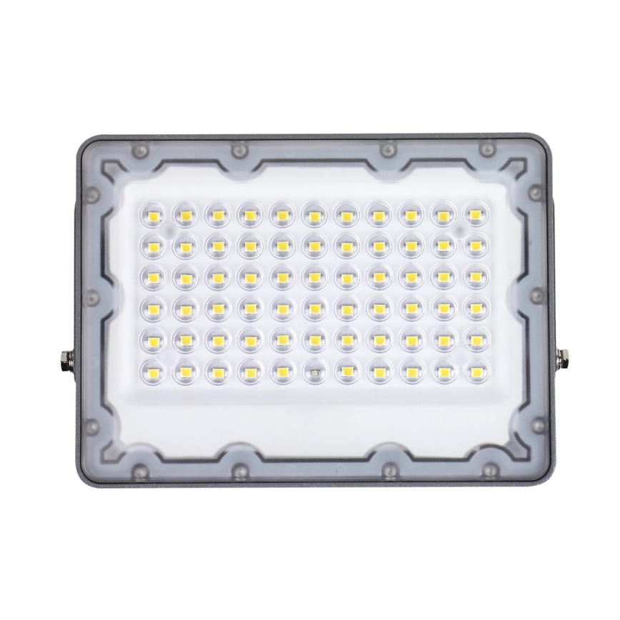LED Reflektor sa solarnim panelom FOCUS 60W/10000 mAh 3,2V 6000K IP65 + Daljinski upravljač