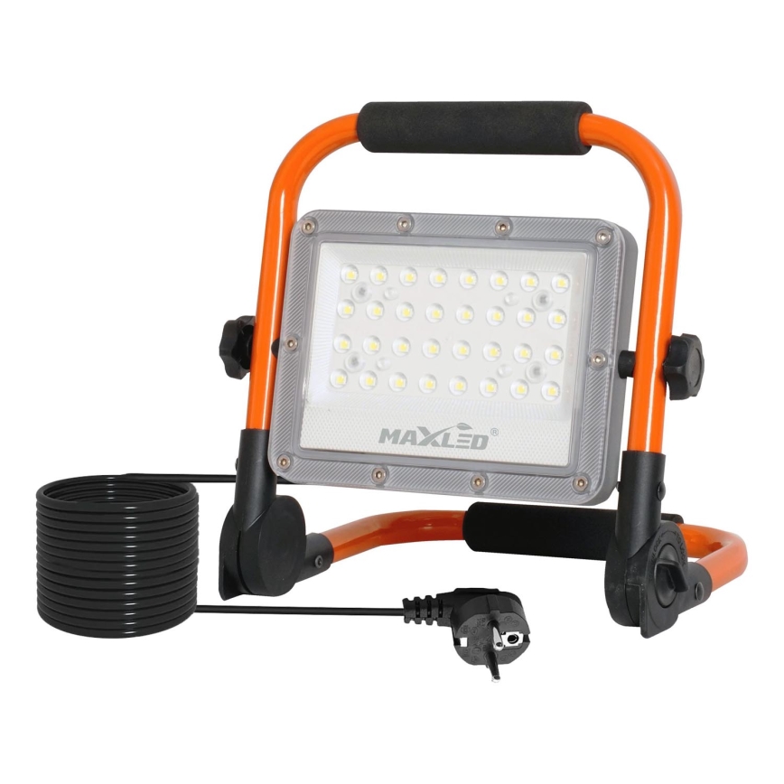 LED Reflektor sa stalkom LED/50W/230V 5000K IP65 narandžasta