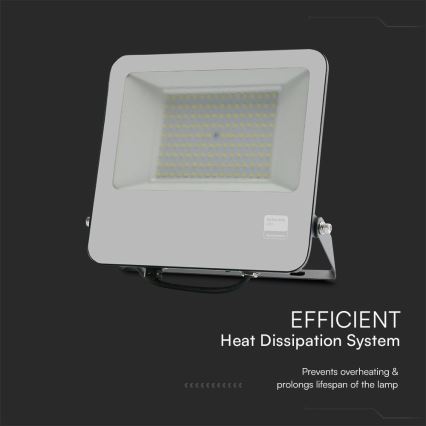 LED Reflektor SAMSUNG CHIP LED/100W/230V 6400K IP65 crno