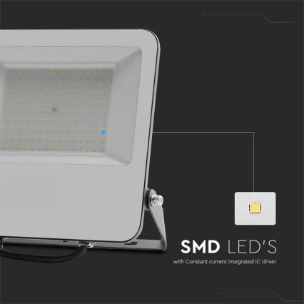 LED Reflektor SAMSUNG CHIP LED/100W/230V 6500K IP65 crno