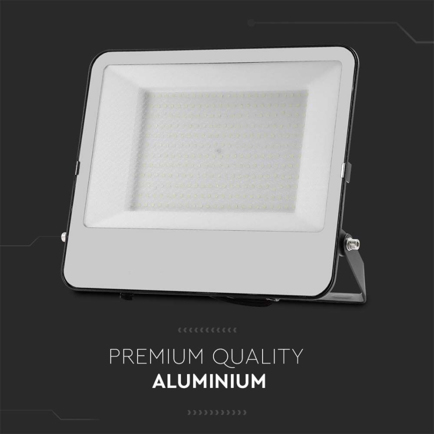 LED Reflektor SAMSUNG CHIP LED/200W/230V 4000K IP65 crno