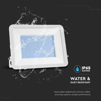 LED Reflektor SAMSUNG CHIP LED/300W/230V 6500K IP65 bela