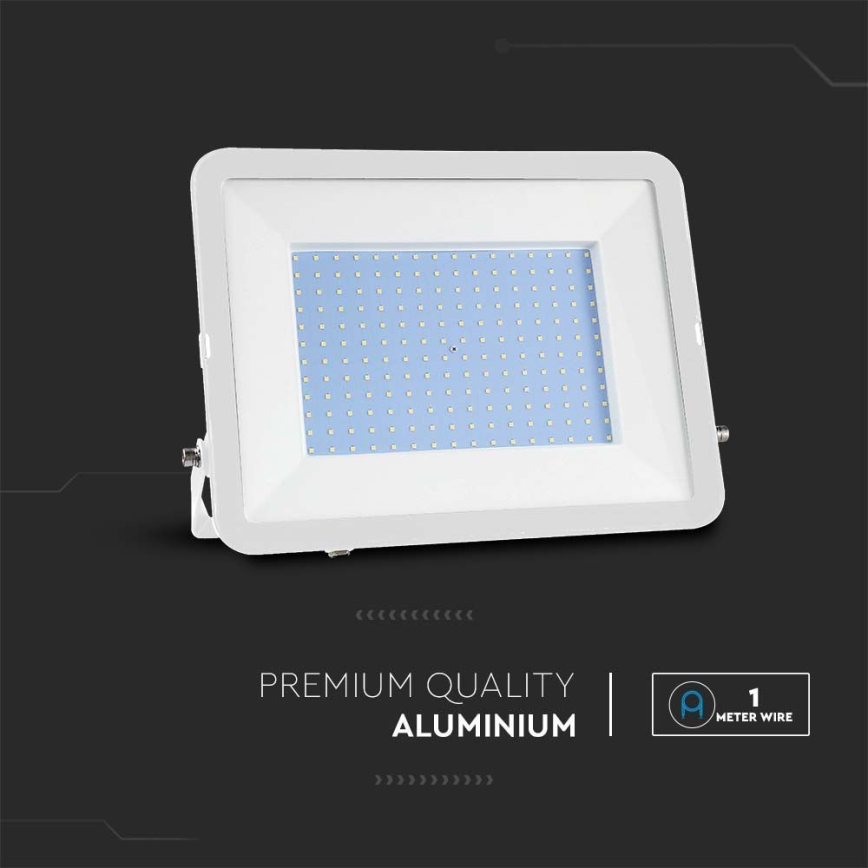 LED Reflektor SAMSUNG CHIP LED/300W/230V 6500K IP65 bela
