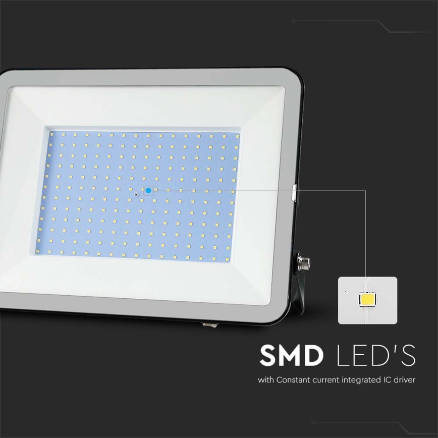 LED Reflektor SAMSUNG CHIP LED/300W/230V 6500K IP65 crno