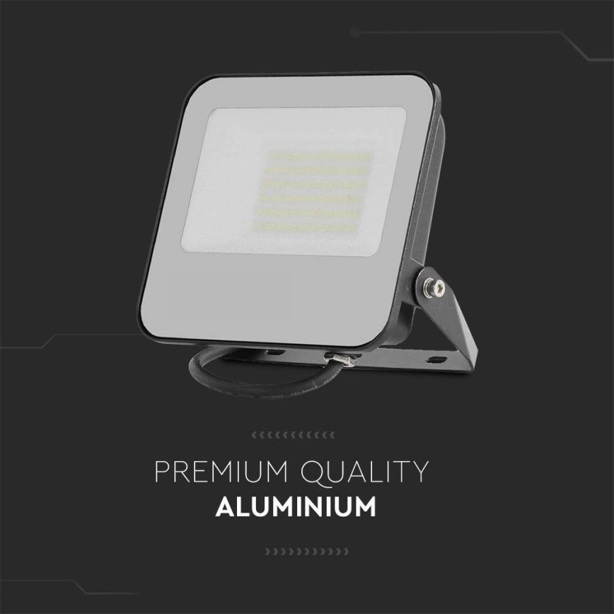 LED Reflektor SAMSUNG CHIP LED/30W/230V 4000K IP65 crno