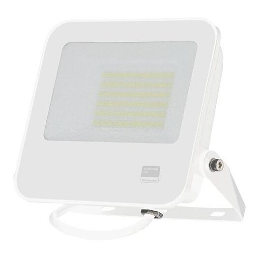 LED Reflektor SAMSUNG CHIP LED/50W/230V 4000K IP65 bela