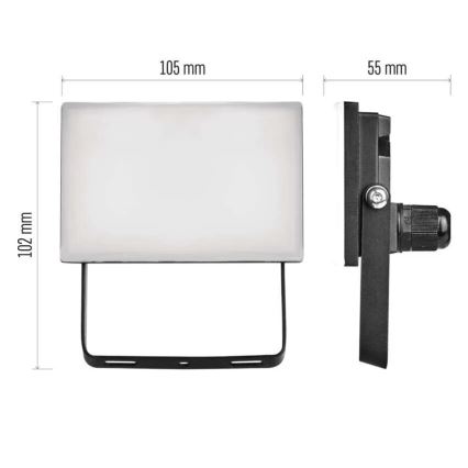 LED Reflektor TAMBO LED/10W/230V 4000K IP65