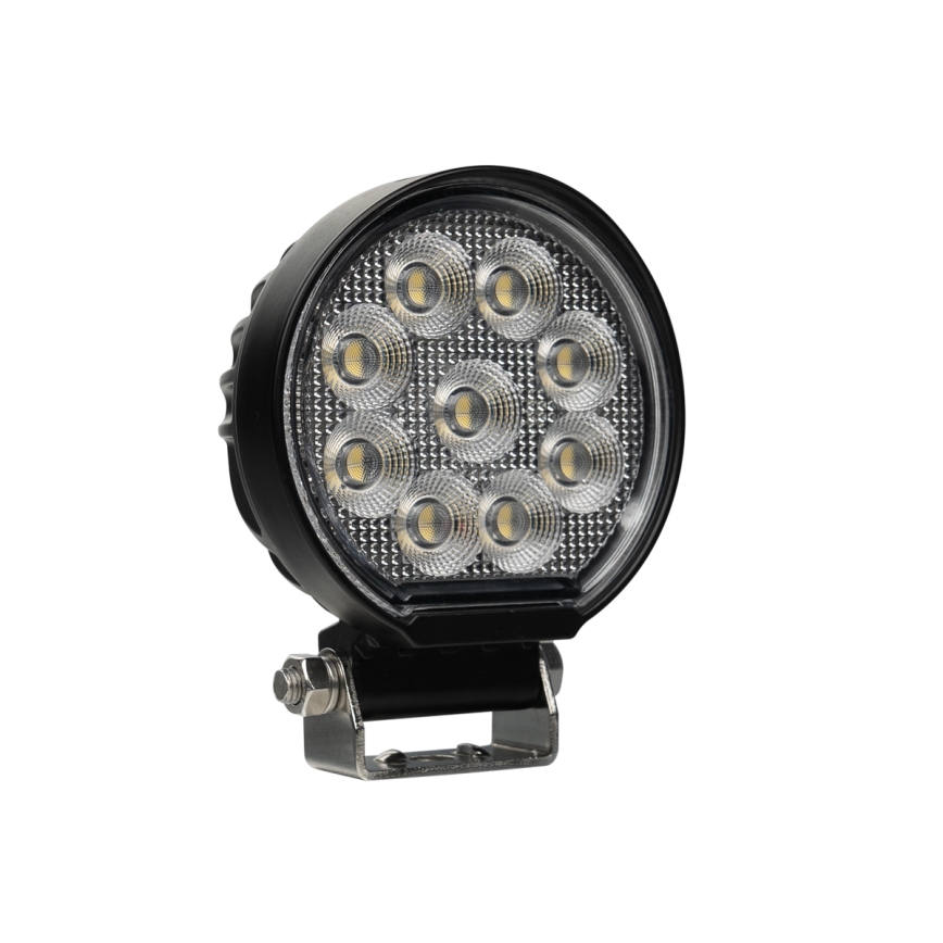 LED reflektor za automobil BLACK LED/36W/10-30V IP69 5700K okrugli