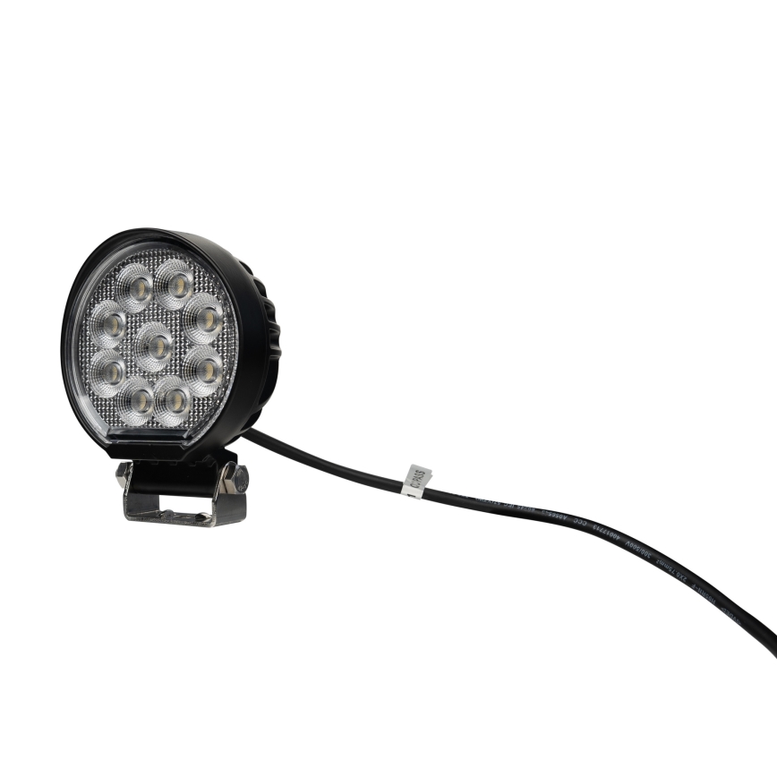LED reflektor za automobil BLACK LED/36W/10-30V IP69 5700K okrugli