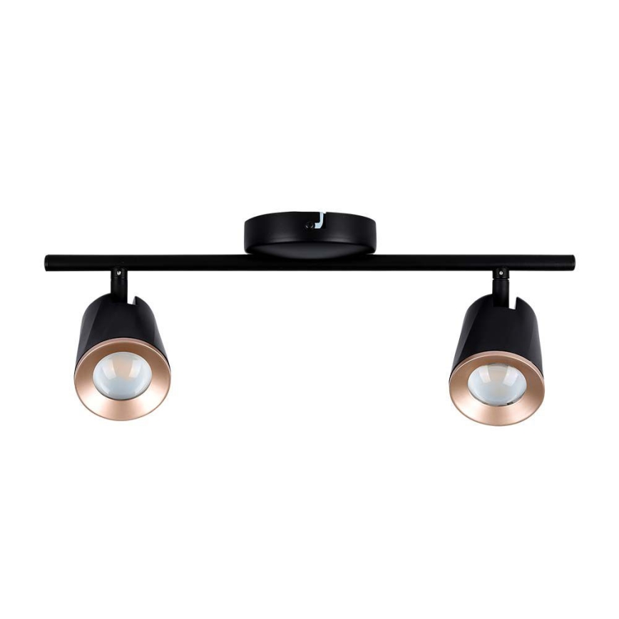 LED Reflektorska lampa 2xLED/5W/230V 3000K crno