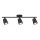 LED Reflektorska lampa 3xLED/5W/230V 3000K crno