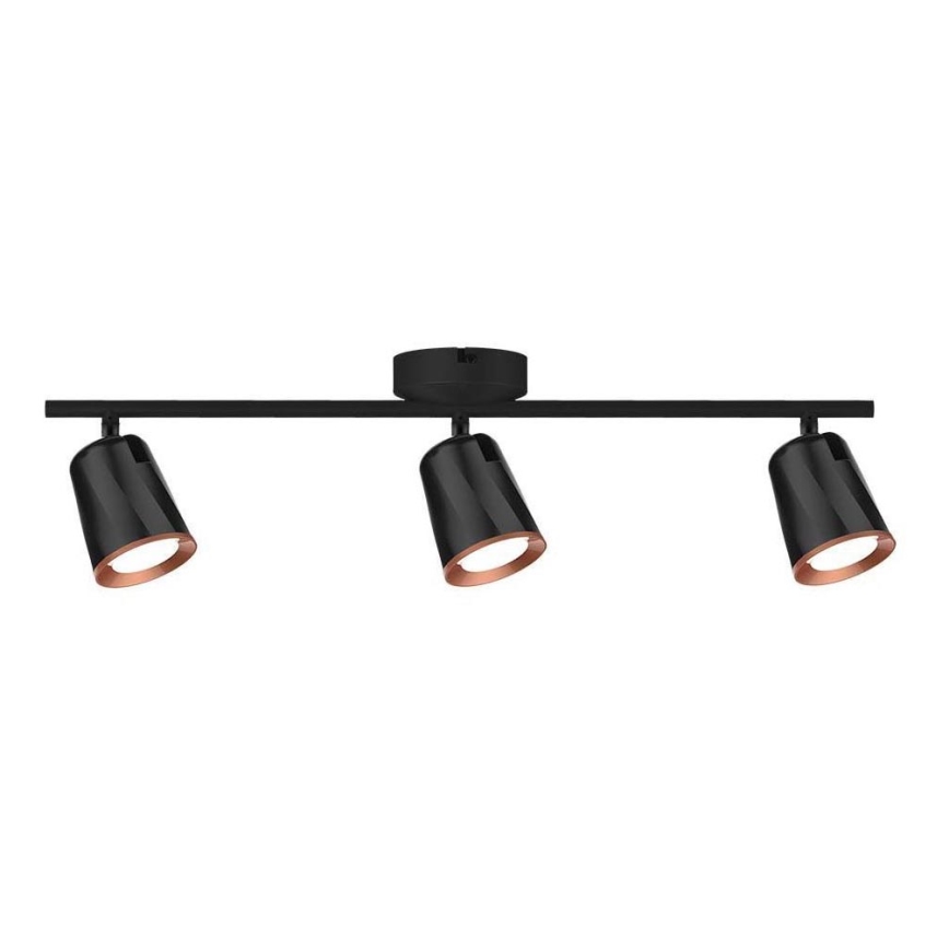 LED Reflektorska lampa 3xLED/5W/230V 4000K crno