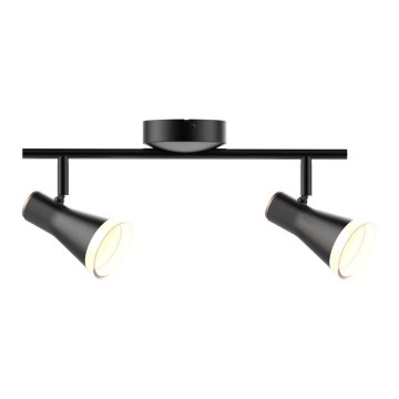 LED Reflektorska lampa BERG 2xLED/4,2W/230V crno