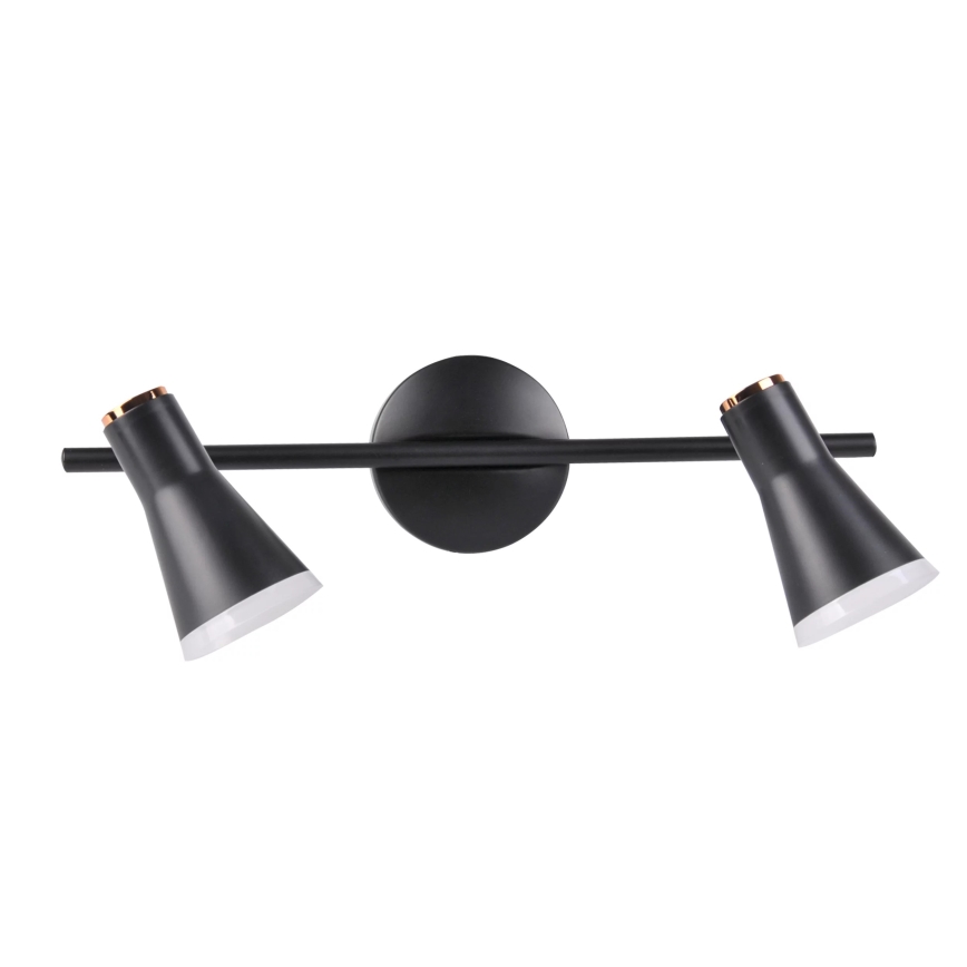 LED Reflektorska lampa BERG 2xLED/4,2W/230V crno