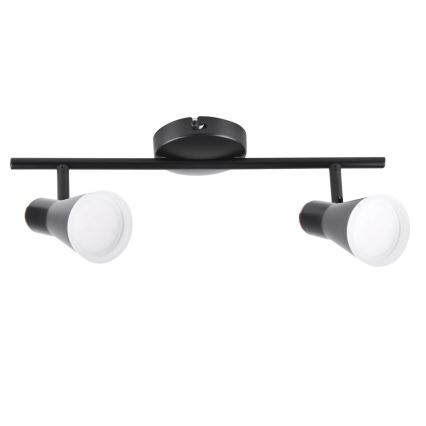 LED Reflektorska lampa BERG 2xLED/4,2W/230V crno
