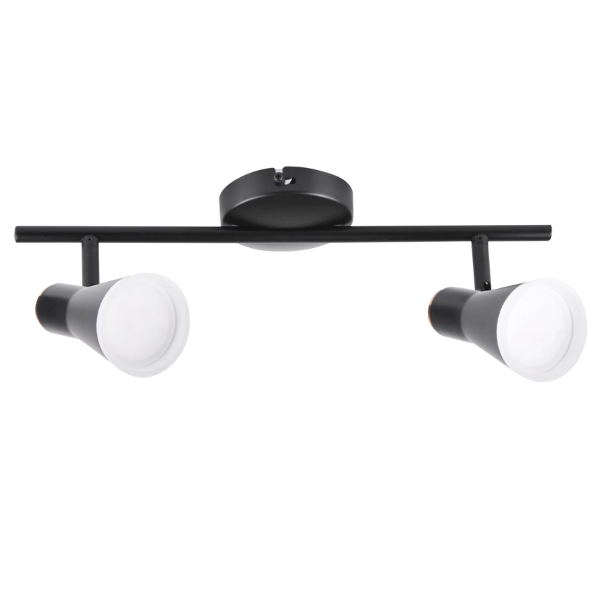 LED Reflektorska lampa BERG 2xLED/4,2W/230V crno