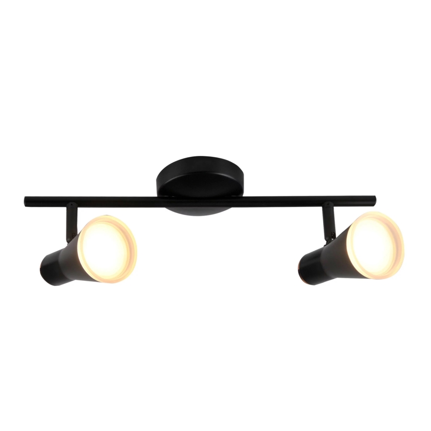 LED Reflektorska lampa BERG 2xLED/4,2W/230V crno