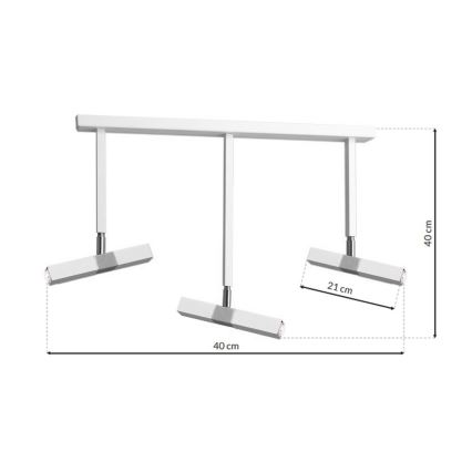 LED Reflektorska lampa CASTRO 3xG9/7W/230V