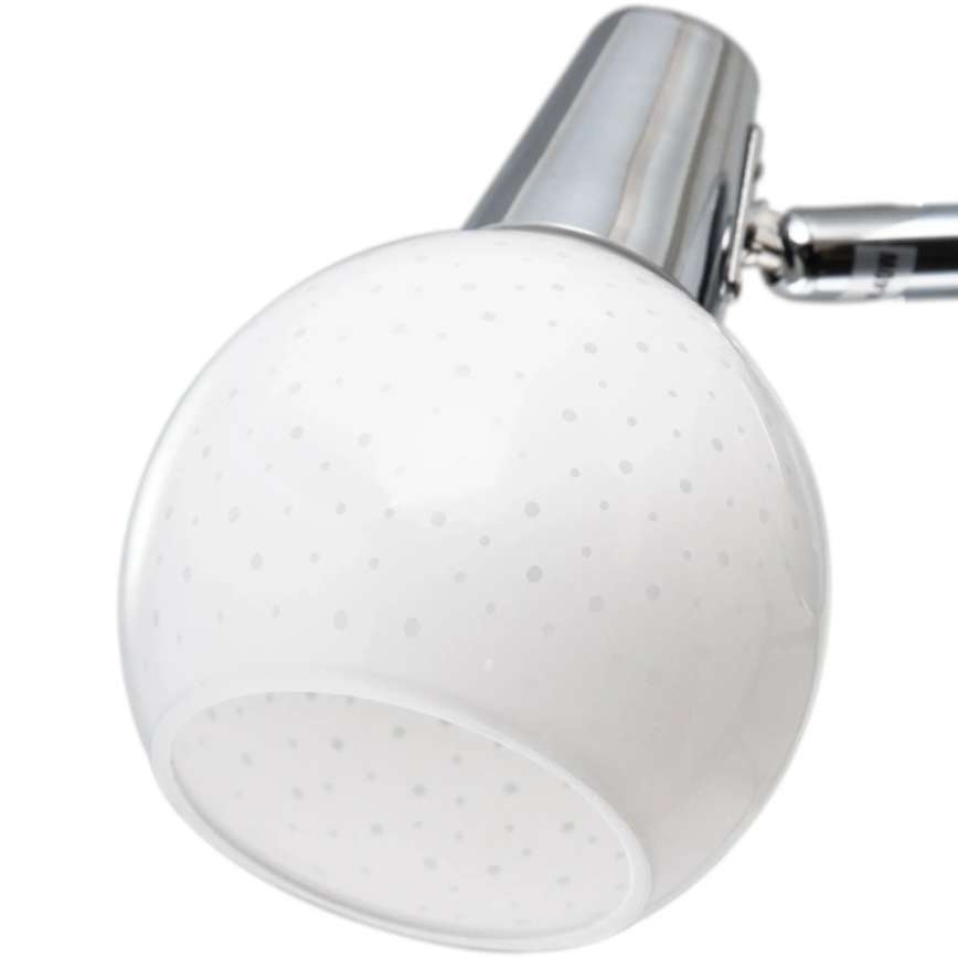 LED Reflektorska lampa DOXY 3xE14/4W/230V sjajni krom